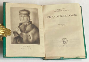 Portada del Libro de Buen Amor de Juan Ruiz con ilustración