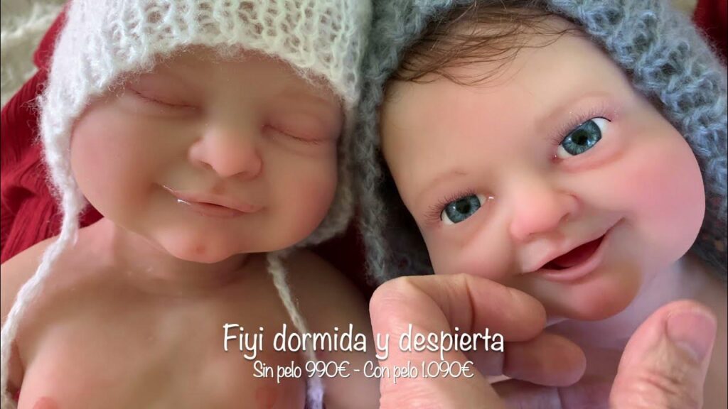 Bebés de silicona con diferentes características y detalles