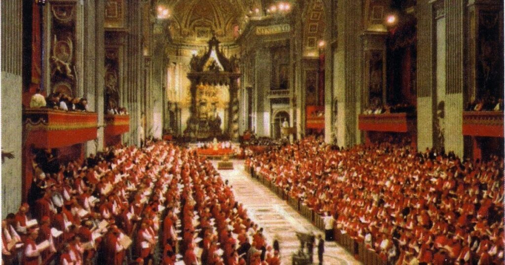 Reunión en el Vaticano con cardenales y líderes religiosos