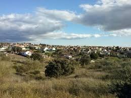 Vista panorámica de la urbanización Calypo-Fado en estado de abandono