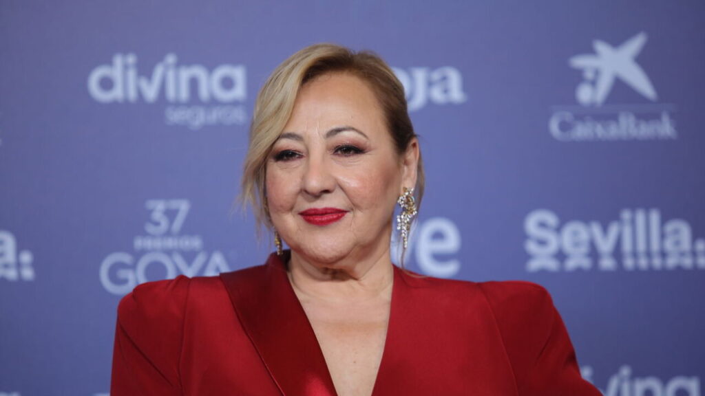 Carmen Machi en la ceremonia de los Premios Goya 2026