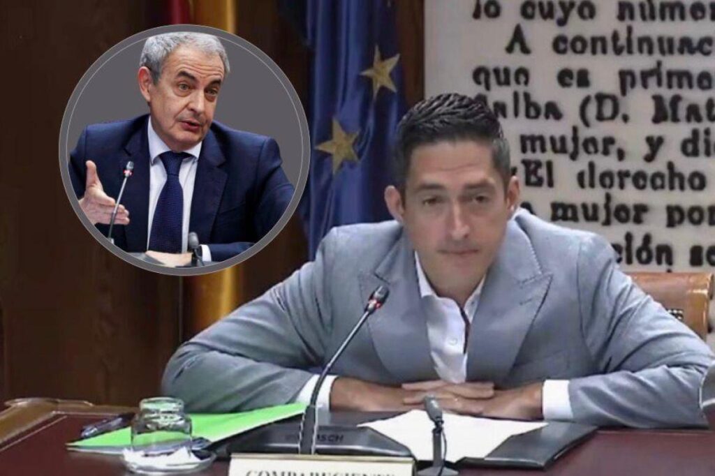 Manuel Aarón Fajardo y José Luis Rodríguez Zapatero