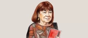 Ilustración de la presidenta del PSOE, Cristina Narbona