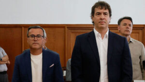 Imagen del juicio relacionado con David Sánchez y Miguel Ángel Gallardo.