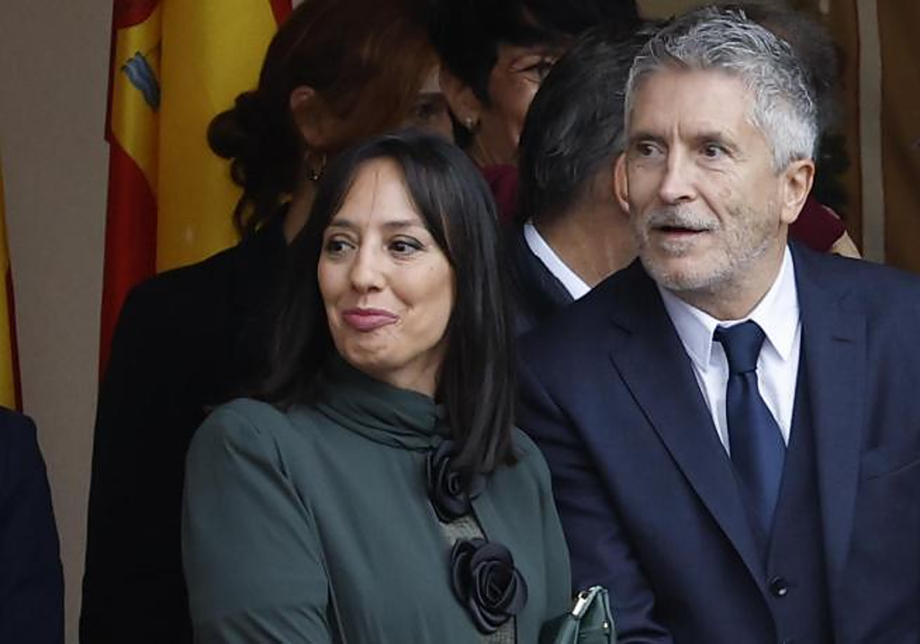 Mercedes González y Fernando Grande-Marlaska en un evento oficial
