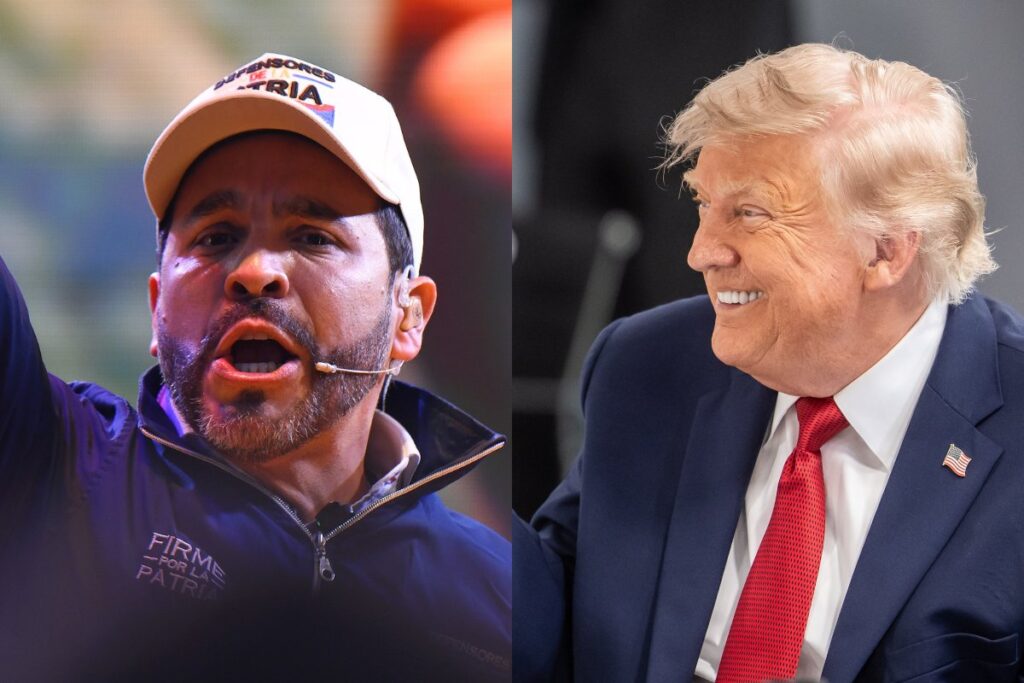 Abelardo de la Espriella y Donald Trump
