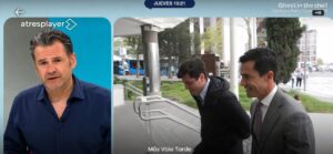 El abogado Juan Gonzalo Ospina discutiendo el caso de Vito Quiles.