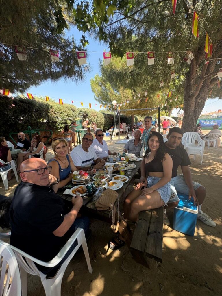 Los concejales del PP en la tradicional fiesta de la Virgen de Montenuevo