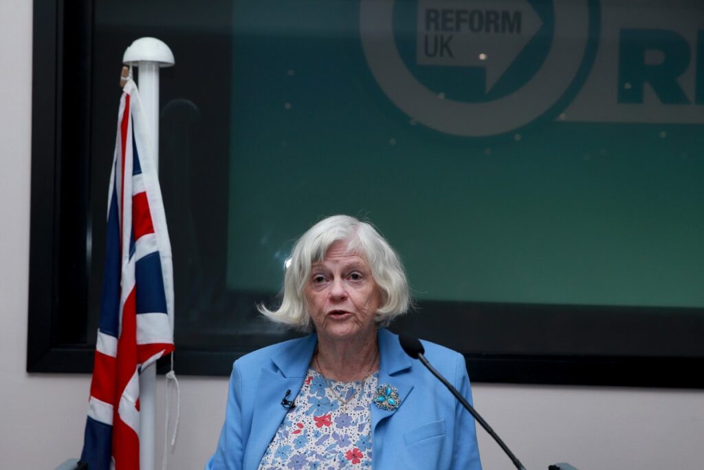 Ann Widdecombe.