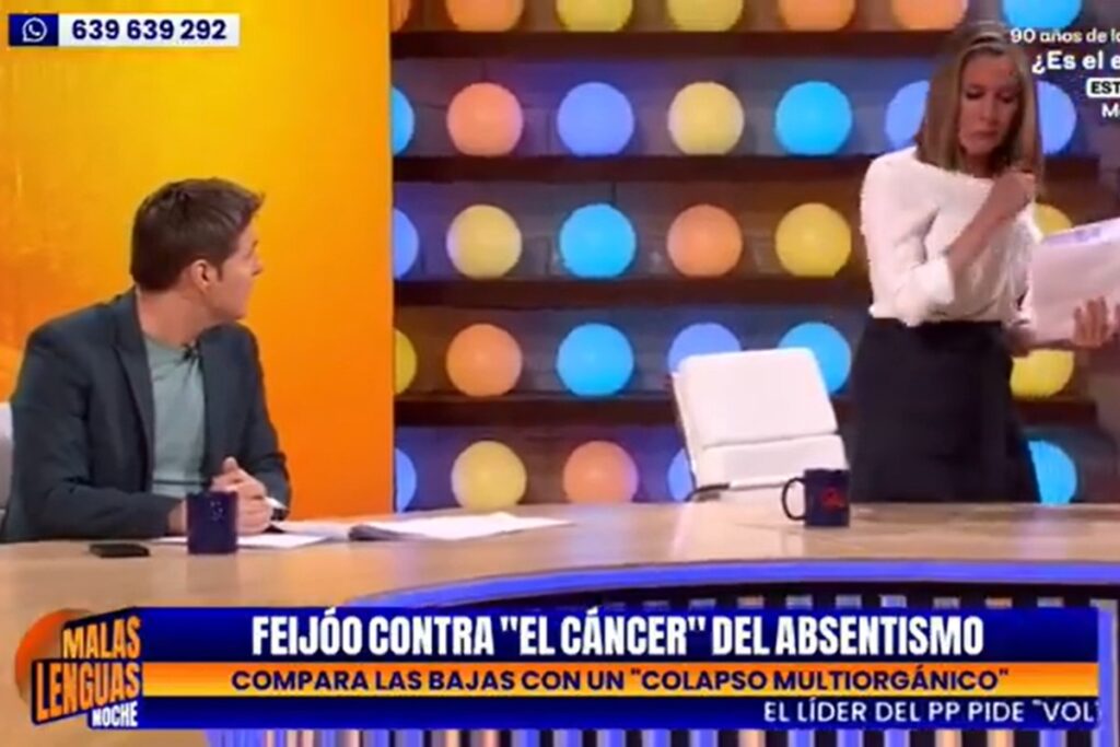 La tertuliana abandona el programa de Cintora.
